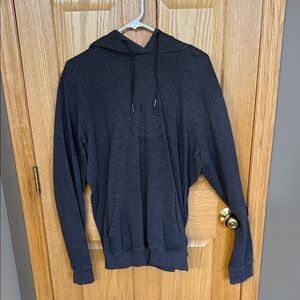 Men's charcoal colored hoodie Helly Hansen